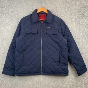 Ringers Western Diamond Quilted Marshall Reversible Jacket Mens Large Australia